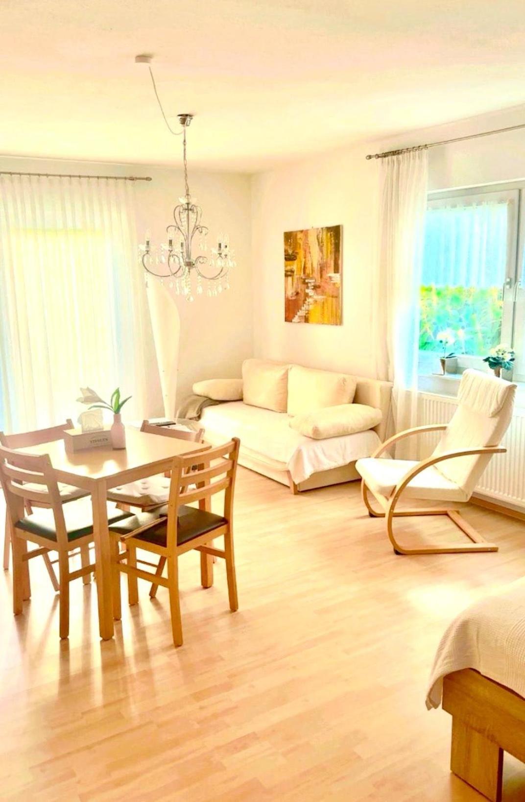 Ferienwohnung Idyllische Ferienoase Mit Traumhafter Terrasse Marburg Exterior foto