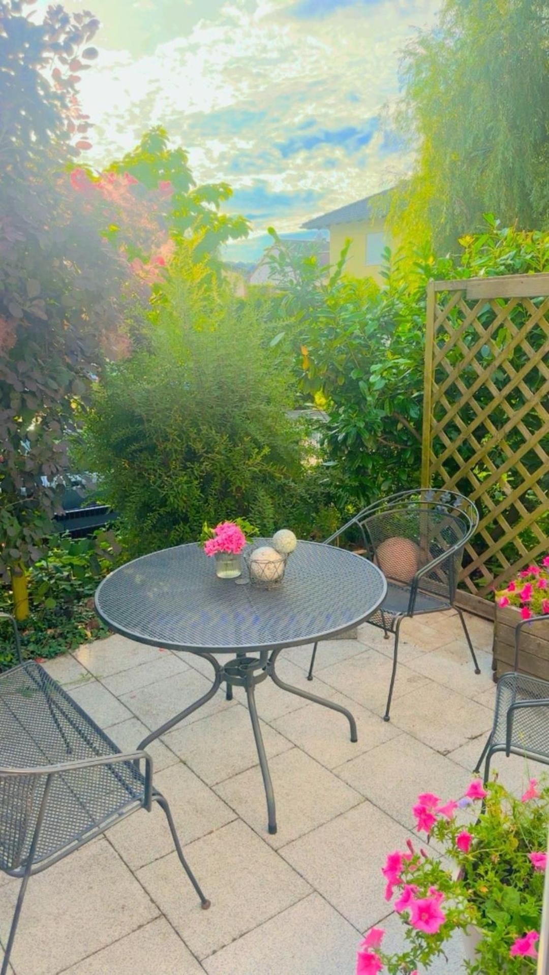 Ferienwohnung Idyllische Ferienoase Mit Traumhafter Terrasse Marburg Exterior foto